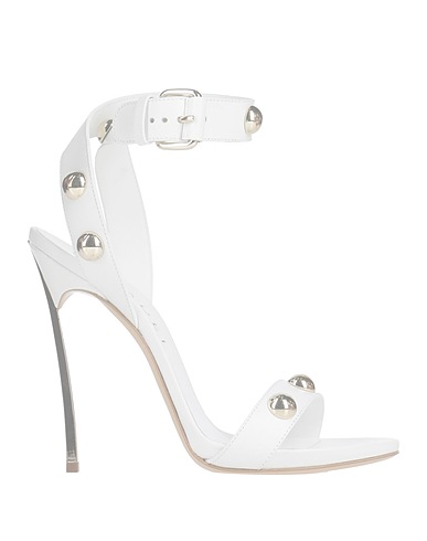 CASADEI Sandali Bianco Pelle