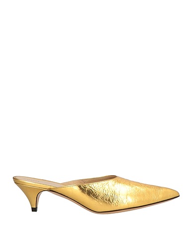 KHAITE Mules και τσόκαρα Χρυσό Δέρμα