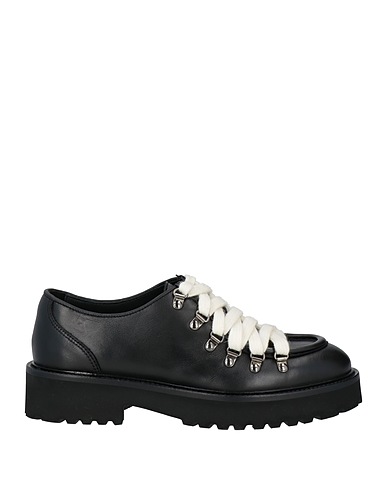 DOUCAL'S Stringate Nero Pelle