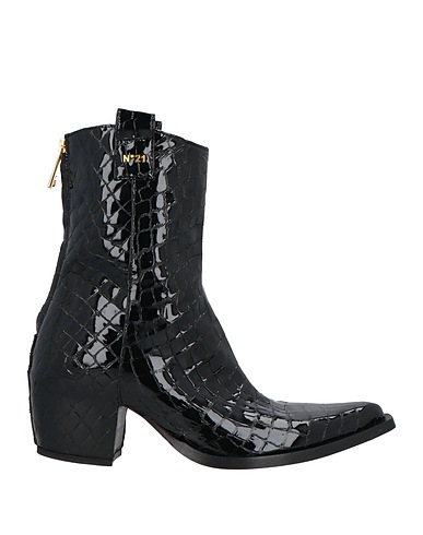 N°21 Ankle boot Black Leather