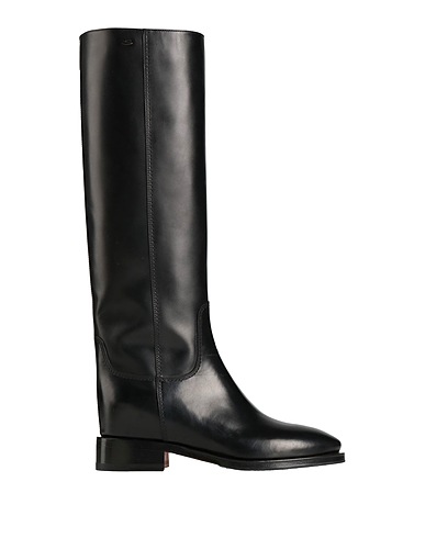 SANTONI Boots Black Leather