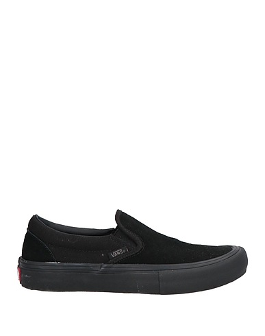 VANS Sneakers Schwarz Leder, Gewebefasern