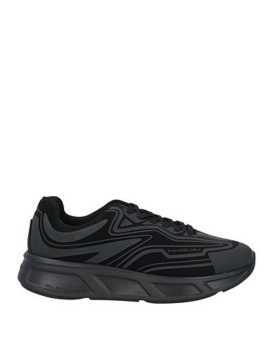 FESSURA Sneakers Black Textile fibres
