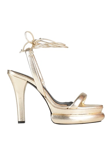 PALOMA BARCELÓ Sandals Platinum Leather