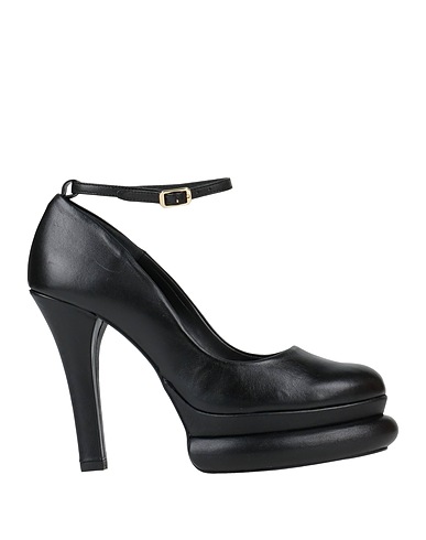 PALOMA BARCELÓ Court Black Leather