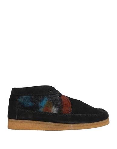 CLARKS ORIGINALS Stiefelette Schwarz Leder, Wolle