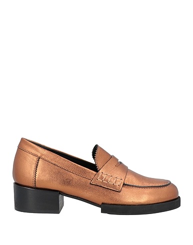 PALOMA BARCELÓ Loafers Bronze Leather