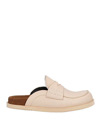 PALOMA BARCELÓ Mules and clogs Beige Leather