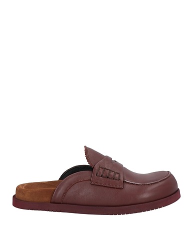 PALOMA BARCELÓ Mules and clogs Burgundy Leather