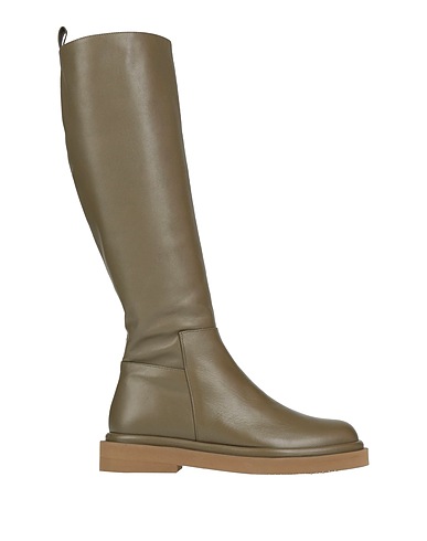 PALOMA BARCELÓ Boots Military green Leather