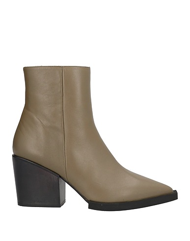 PALOMA BARCELÓ Ankle boot Military green Leather