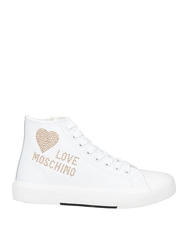 LOVE MOSCHINO Sneakers White Leather