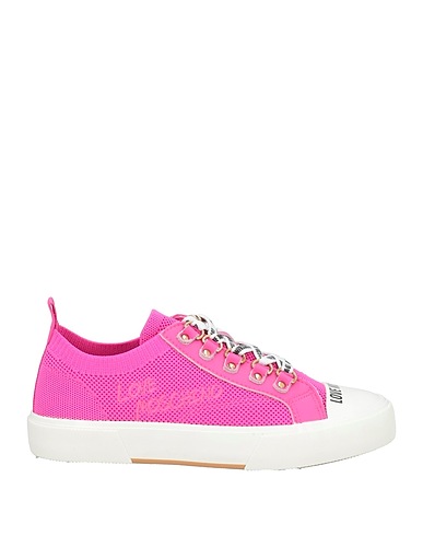 LOVE MOSCHINO Sneakers Fuchsia Textile fibres
