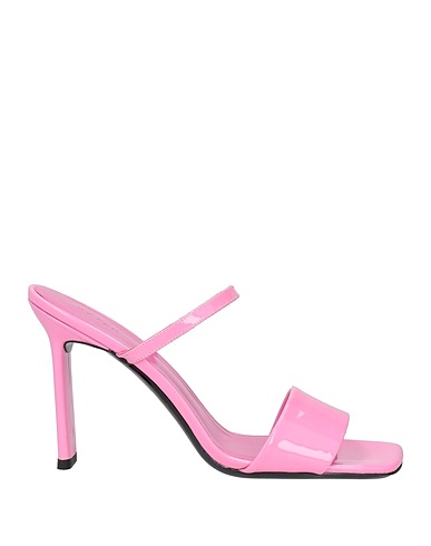 BY FAR Sandals Pink Leather