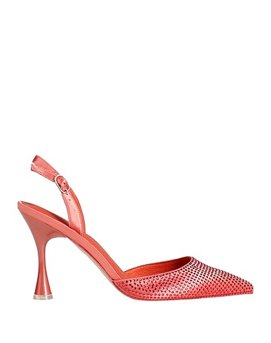 JEFFREY CAMPBELL Court Coral Textile fibres