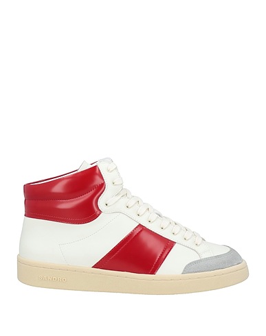 SANDRO Sneakers White Leather