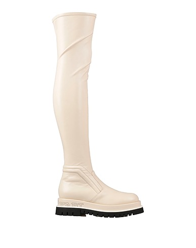 FABI Boots White Leather