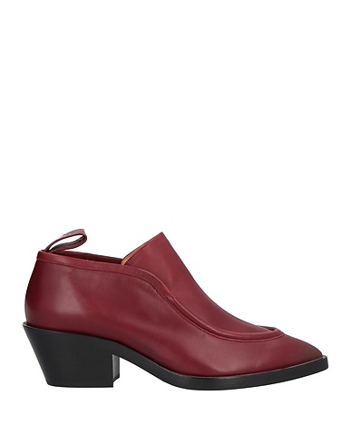 JW ANDERSON Loafers Burgundy Leather
