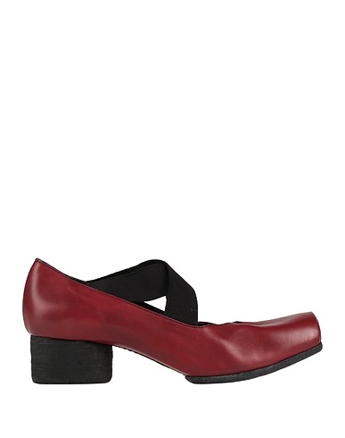 UMA WANG Court Burgundy Calfskin