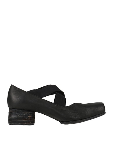 UMA WANG Pump Black Calfskin