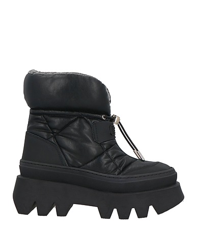 LORIBLU Ankle boot Black Textile fibers