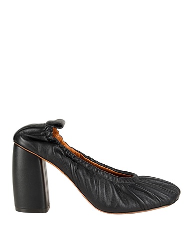FORTE_FORTE Décolleté Nero Pelle