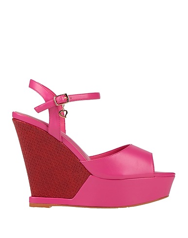 TUA BY BRACCIALINI Sandali Magenta Fibre tessili