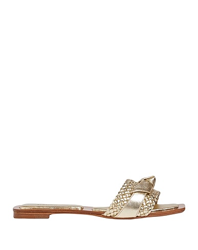 ALEXANDRE BIRMAN Sandals Gold Leather