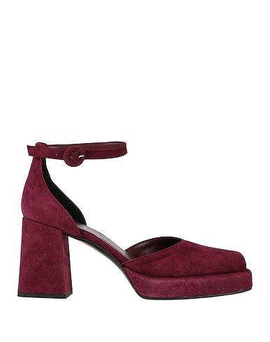 L'AMOUR by ALBANO Pump Plum Leather