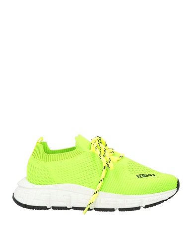 VERSACE YOUNG Sneakers Lime green Textile fibres