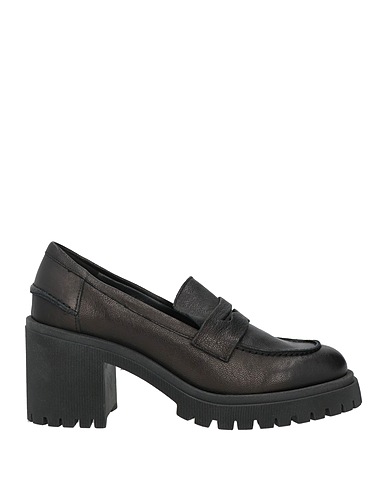 VSL Loafers Black Kangaroo skin