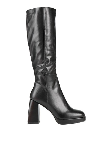 EXE' Boots Black Leather