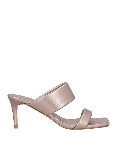 PEDRO GARCÍA Sandals Grey Leather
