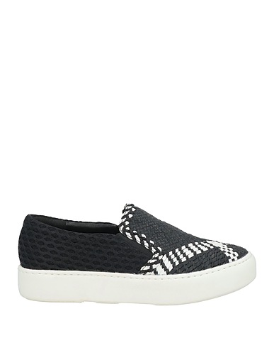 WHAT FOR Sneakers Black Leather, Textile fibres