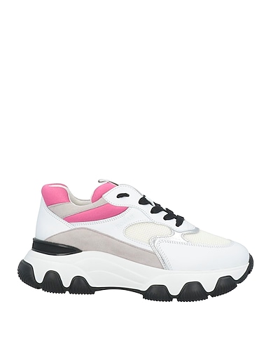 HOGAN Sneakers Leder, Gewebefasern