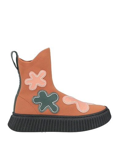 MARNI Ankle boot Camel Textile fibres, Leather