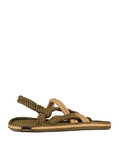 BOHONOMAD Espadrilles Military green Textile fibres