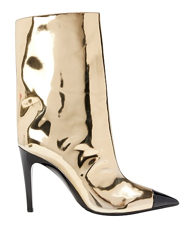 JIMMY CHOO Ankle boot Gold Leather