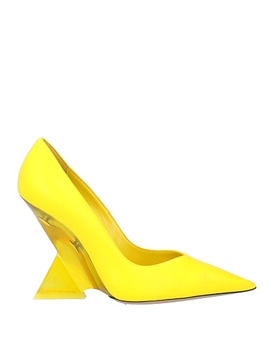 THE ATTICO Décolleté Giallo Pelle