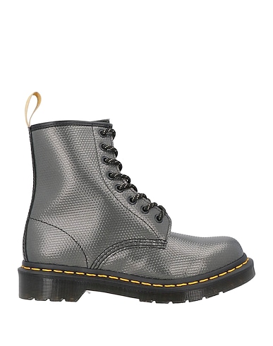 DR. MARTENS Ankle boot Lead Textile fibers