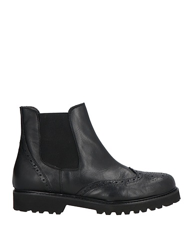 ZANFRINI Cantù Ankle boot Black Calfskin