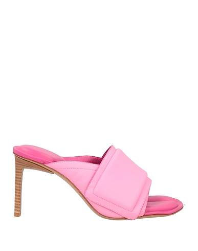 JACQUEMUS Sandals Pink Leather