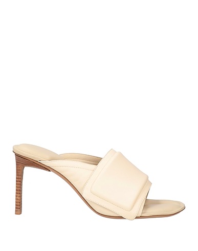 JACQUEMUS Sandals Beige Leather