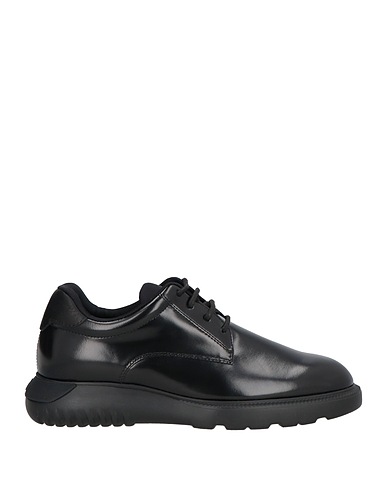 HOGAN Laced shoes Black Leather