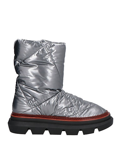 TORY BURCH Ankle boot Silver Textile fibres
