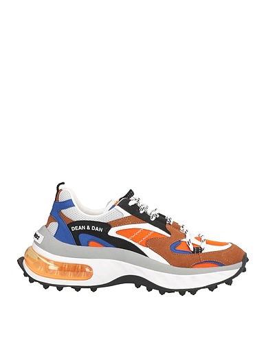 DSQUARED2 Sneakers Marrone Pelle, Fibre tessili