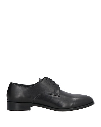 TAKESHY KUROSAWA Laced shoes Black Leather
