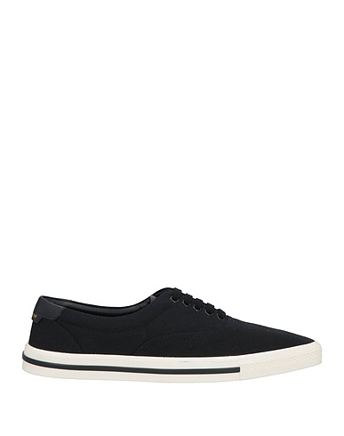 SAINT LAURENT Sneakers Black Textile fibers, Leather