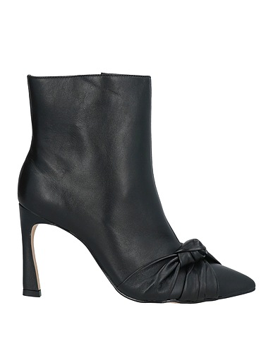 EMMENNE by MARTINA NANNI Ankle boot Black Leather