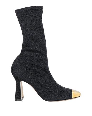 MARIA LUCA Ankle boot Black Textile fibers